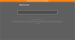 Desktop Screenshot of elanevi.com